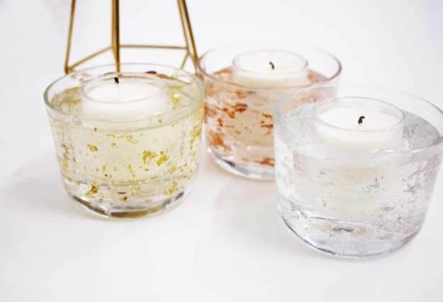 Luxury handmade candle workshop example